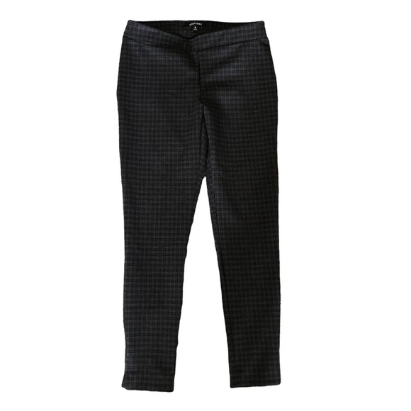 Ellen Tracy Plaid Brown Slim trousers - Picture 1 of 5